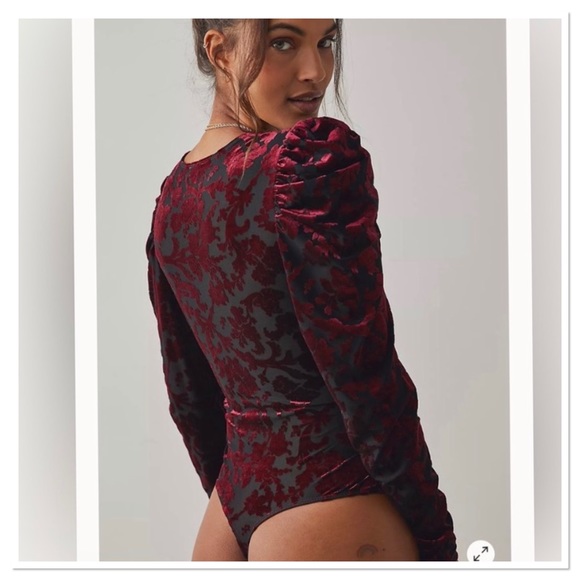 Free People Women’s Magic Hour Bodysuit S NWT - Picture 3 of 5